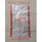 Transparent plastic sack 45x75 L/HJM cheap price 1