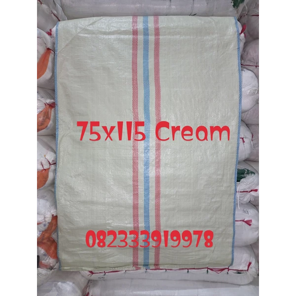 Plastic sack 75x115 Cream for J&T and J&E Expeditions etc
