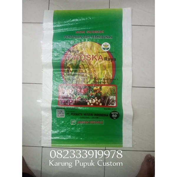  The best custom 50 kg plastic fertilizer sack in Surabaya   Terjemahan langsung