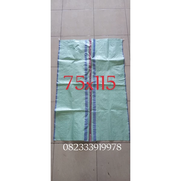 Green plastic sack 75x115 - PT Sinar Surya Abadi Sejahtera