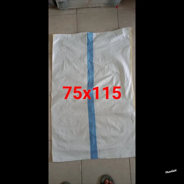 Karung Putih 100 kg  75x115 industri surabaya