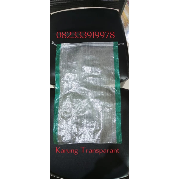 Transparent plastic sack 35x55 (10 kg) Surabaya