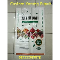 Karung plastik Custom Pupuk Full Colour Laminasi 50 kg - PT SINAR SURYA ABADI SEJAHTERA 