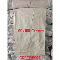 60x100 plastic cream sack - PT Cahaya Surya Abadi Sejahtera