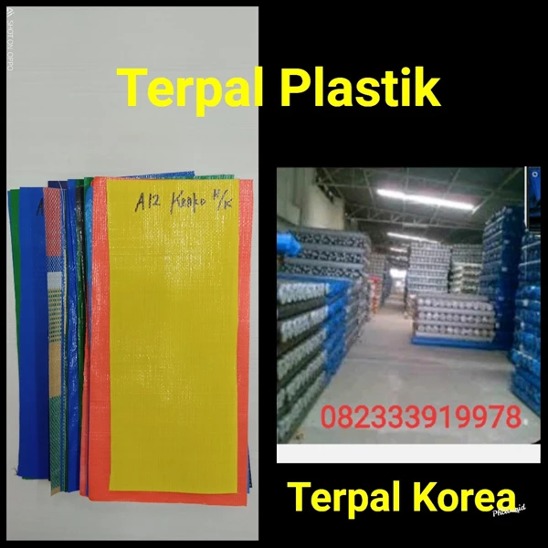 082333919978 Terpal Korea Plastik A12 Kuning