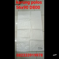 Karung plastik putih Tebal 56x90 11.11 D800 Surabaya 