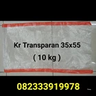 Transparent Plastic Sack size 35x55 for 10 kg 1