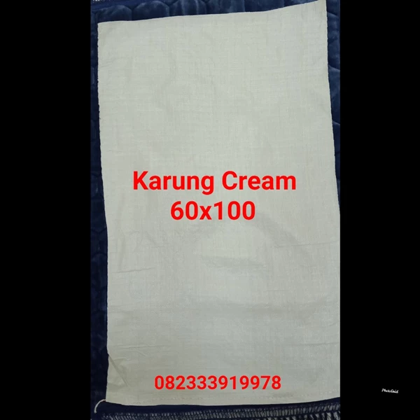 Cheap 60x100 Cream Sack factory