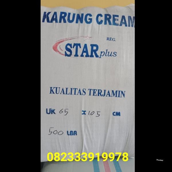 Karung Cream Polos 65x105