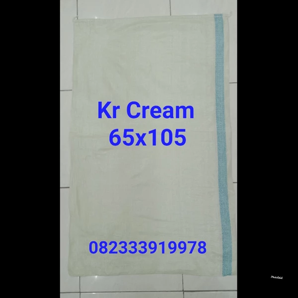 Karung Plastik Cream 65 x 105