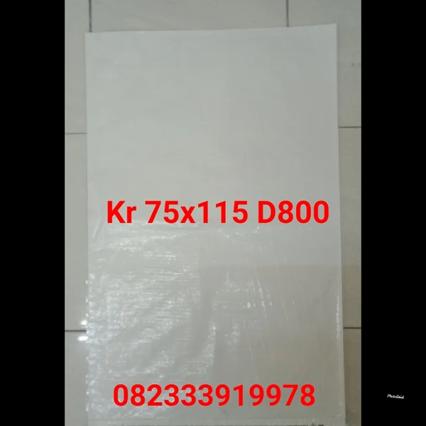 Cheap White New Plastic Bag 75x115 D800