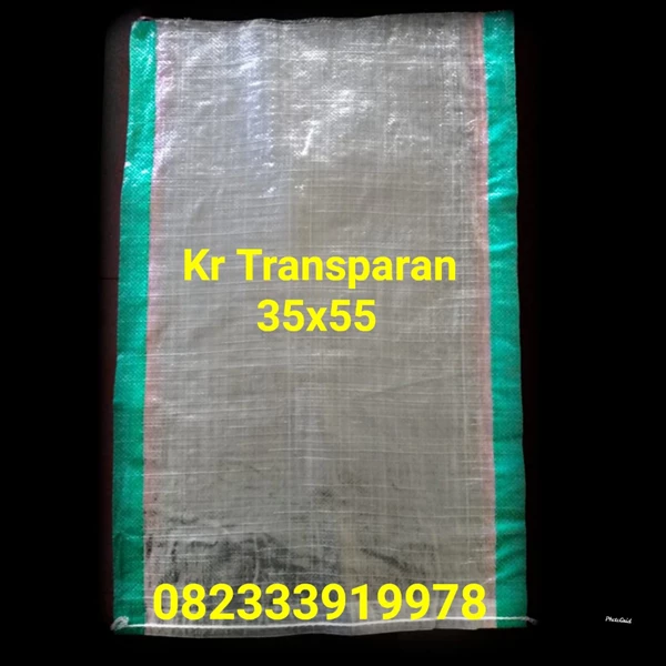 Transparent 10 kg thick cheap plastic sack
