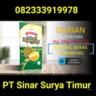  Rice Sack Durian Musang king 25 kg Double OPP surabaya 1