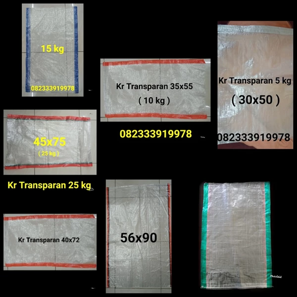 Karung Plastik Transparan 5 kg Surabaya - PT SINAR SURYA ABADI SEJAHTERA