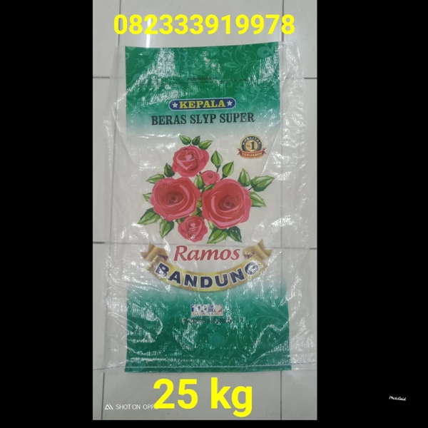 Karung Beras industri merek Ramos Bandung 25 kg