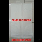 Karung plastik Tebal putih 50x80 11.11 D800 surabaya 1