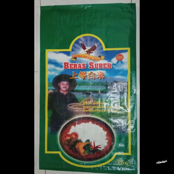 Pak Tani Brand Laminating Rice Sack 5 kg