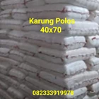 Plain Plastic Industrial Sacks 40 kg 40x70 11.11 D900 Surabaya 1