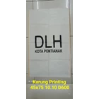 Karung Plastik Printing Surabaya 50 kg murah  56x90 D600 L / Biru 1