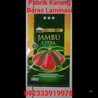 Full Laminated Guava Brand Rice Sack 10 kg 1