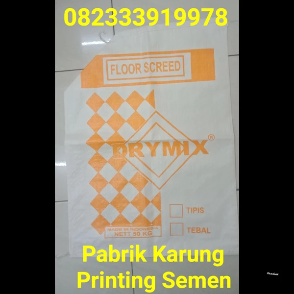 Cheap 50 kg Printing Cement Sacks Surabaya