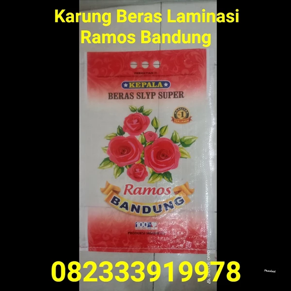 Ramos Bandung 5 kg laminated rice sack