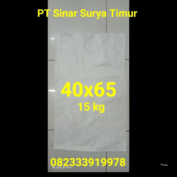 plastic sack 15 kg thick - PT SINAR SURYA ABADI SEJAHTERA