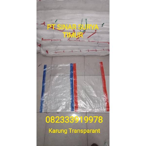 transparent plastic sacks 5 kg 10 kg 20 kg 25 kg and 50 kg Surabaya