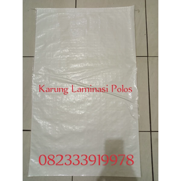 Plain Laminated Plastic Bags 50 kg - PT SINAR SURYA ABADI SEJAHTERA