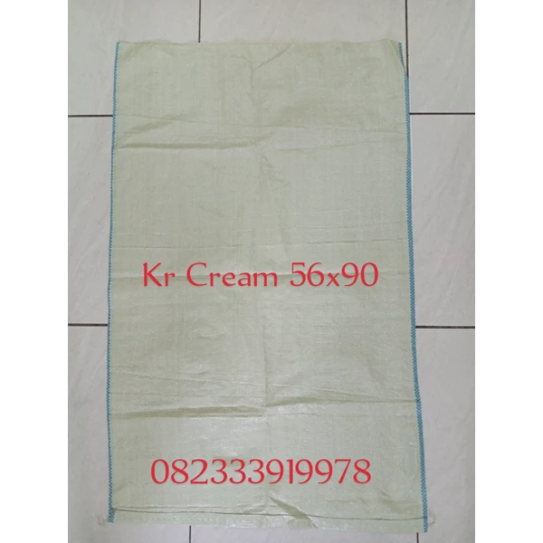 cheap 56x90 cream sack