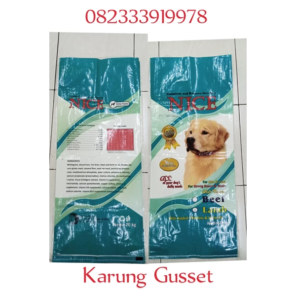Selling Custom Gusset plastic bags - PT SINAR SURYA ABADI SEJAHTERA Gusset Sacks