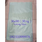 Selling green 50 kg plastic sack - PT SINAR SURYA ABADI SEJAHTERA 1