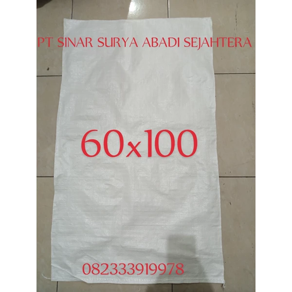Selling 60x100 thick white plastic sacks - PT SINAR SURYA ABADI SEKAHTERA