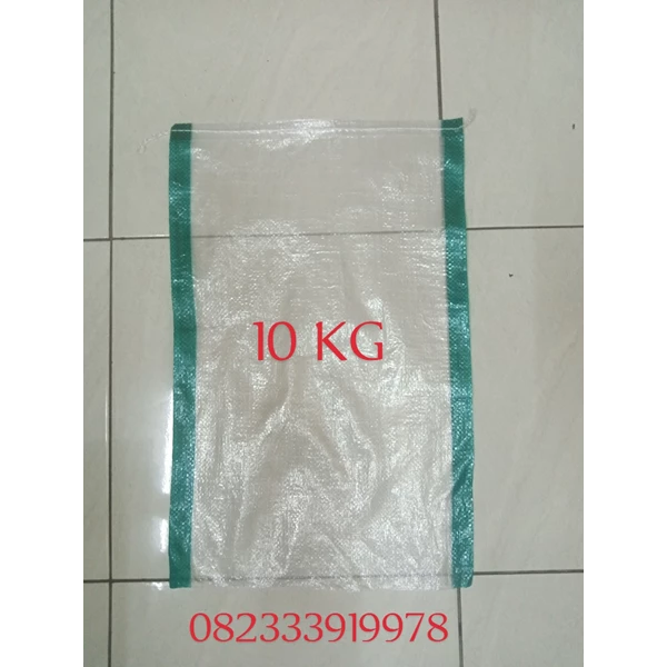 10 kg transparent plastic sack - PT SINAR SURYA ABADI