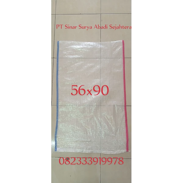 karung plastik transparant 50 kg - PT SINAR SURYA ABADI SEJAHTERA