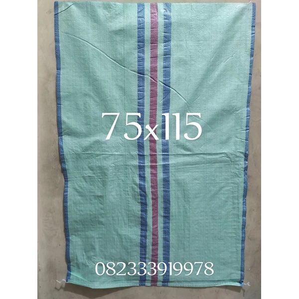 green plastic sack mulyana 75x115 surabaya
