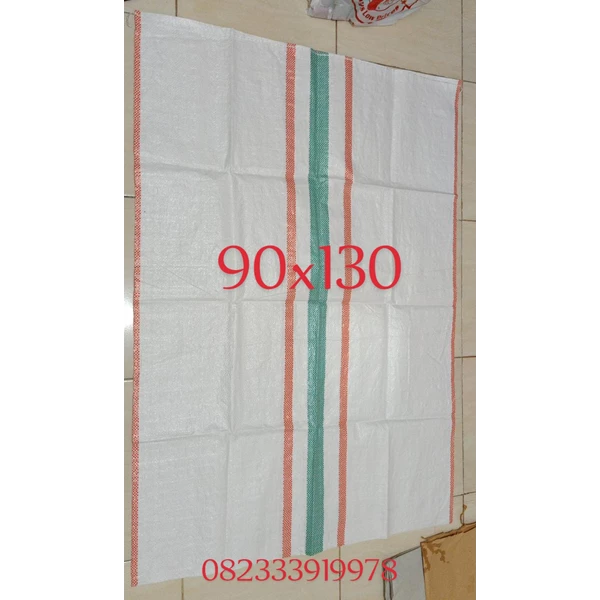 the best white plastic sack industri 90cm x 130cm surabaya